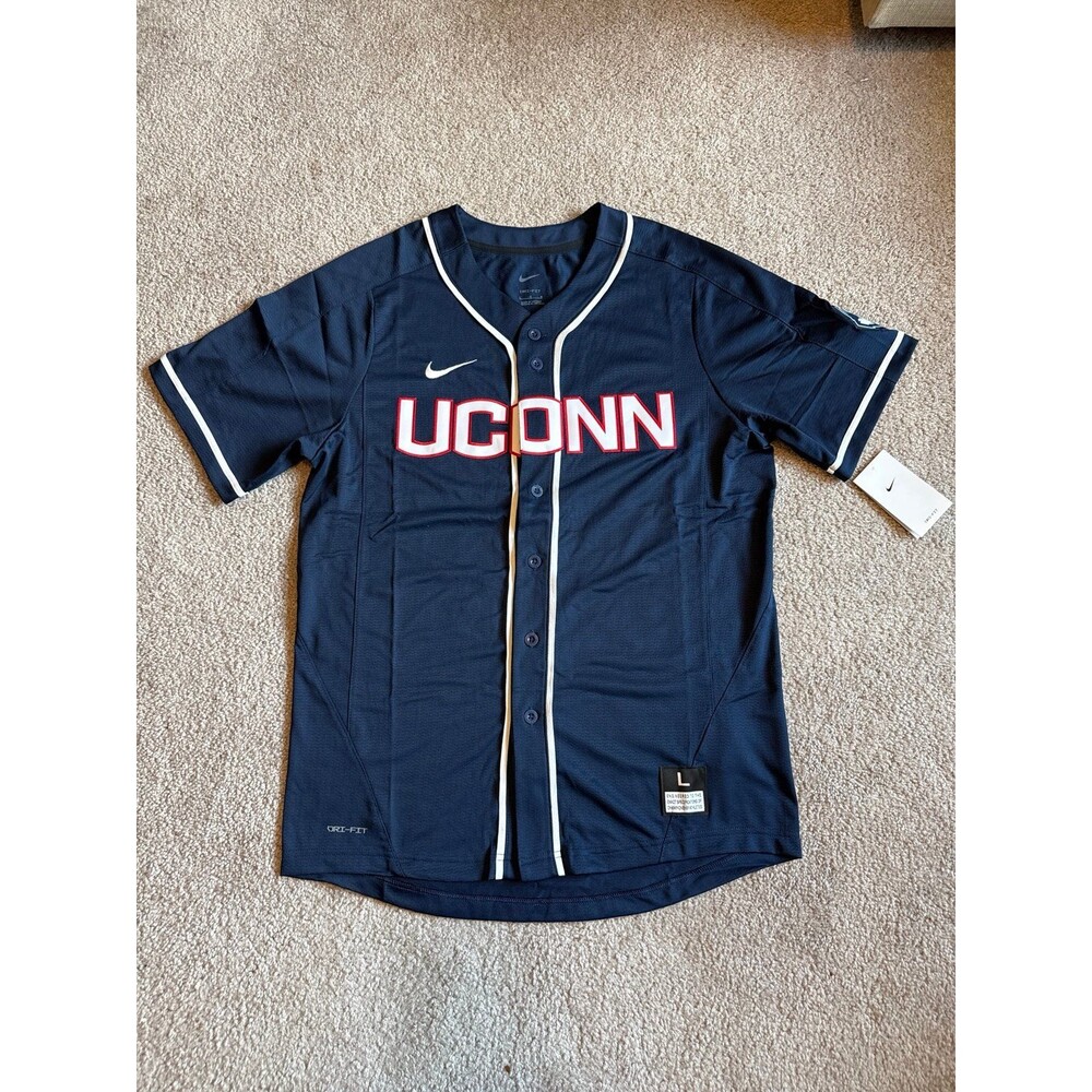 UConn Huskies Nike NWT Men’s Baseball Jersey Size Large